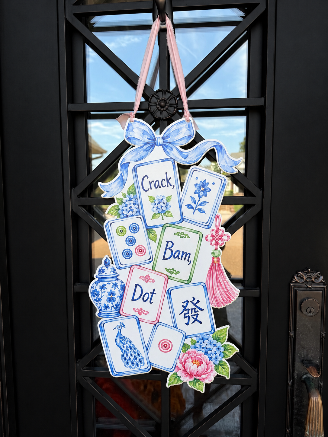 Mahjong Tile Door Hanger