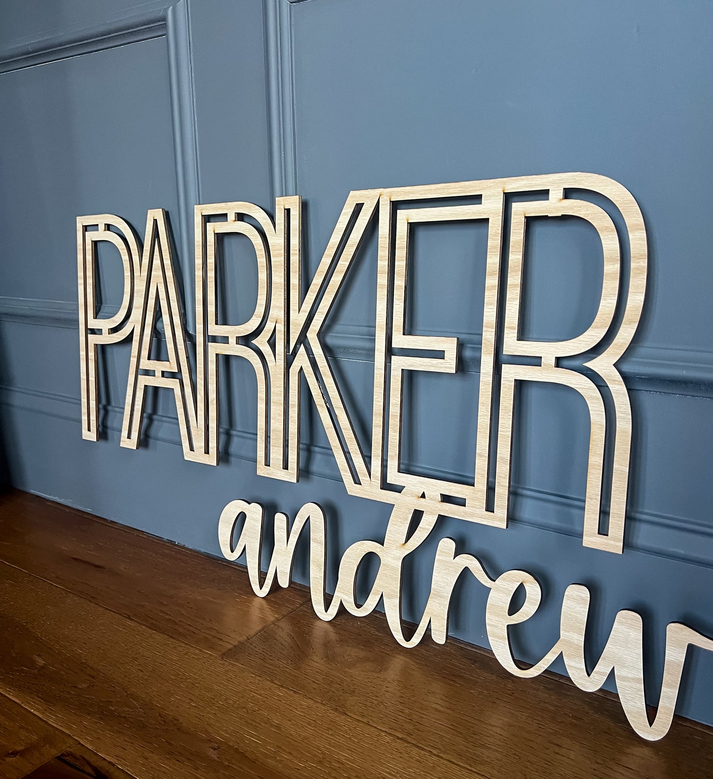 Large Name Signs