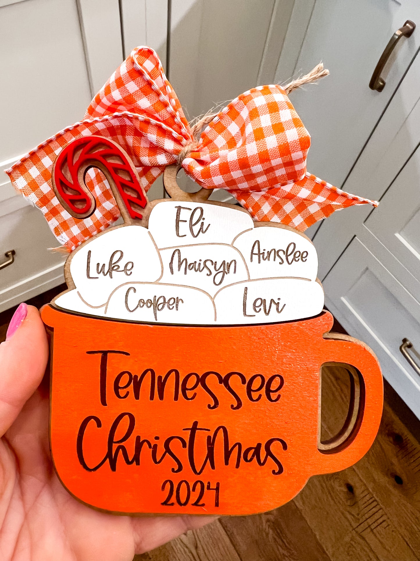 Tennessee Christmas Mug Ornament