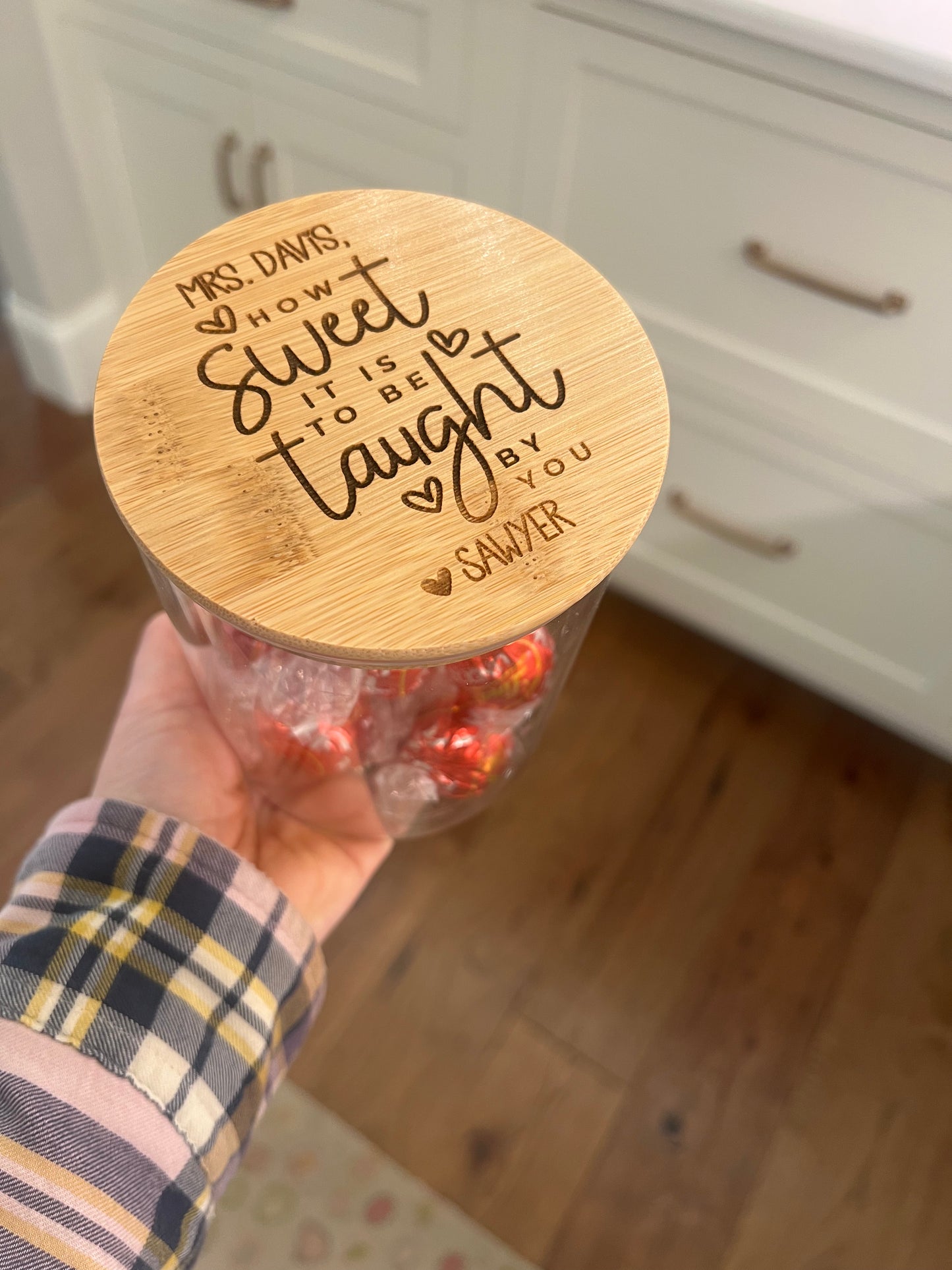 Teacher Candy Jar