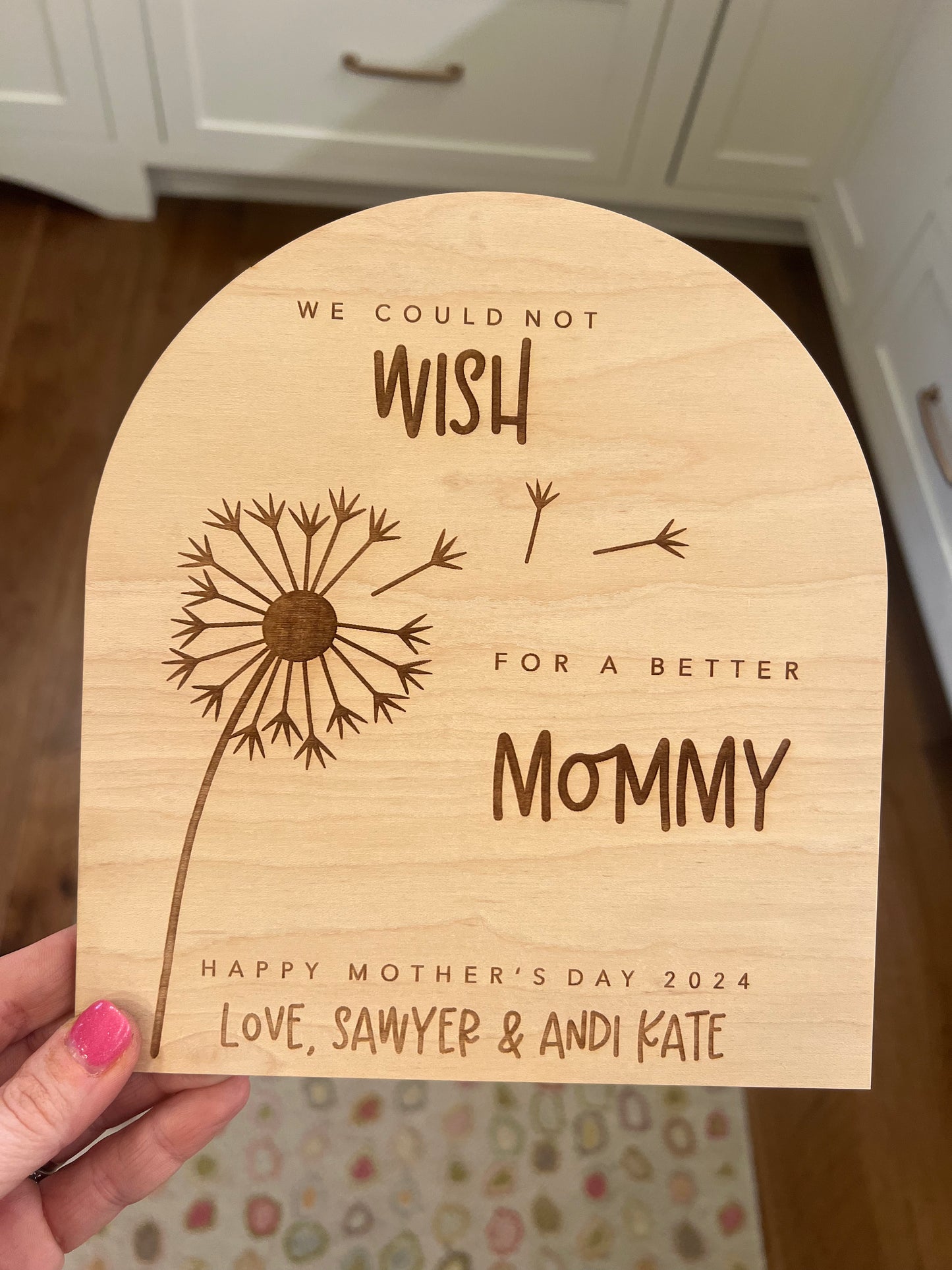 Mother’s Day Fingerprint Board