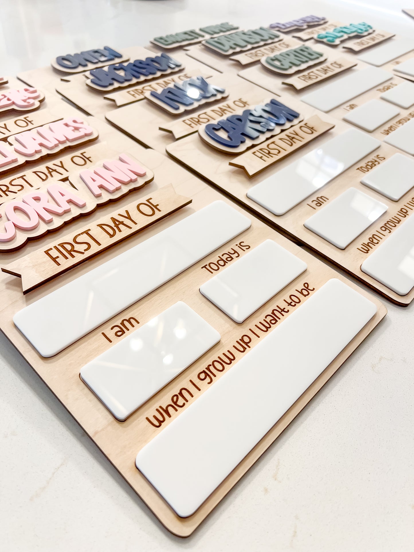 Large First Day/ Last Day Sign