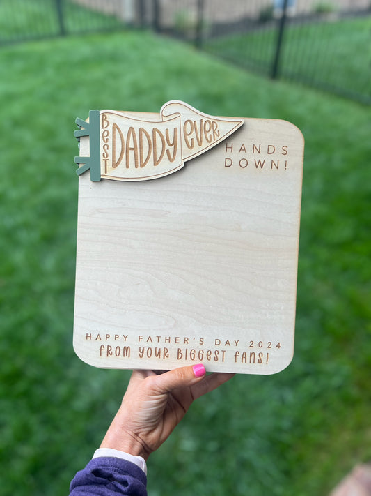 Father’s Day Handprint Boards