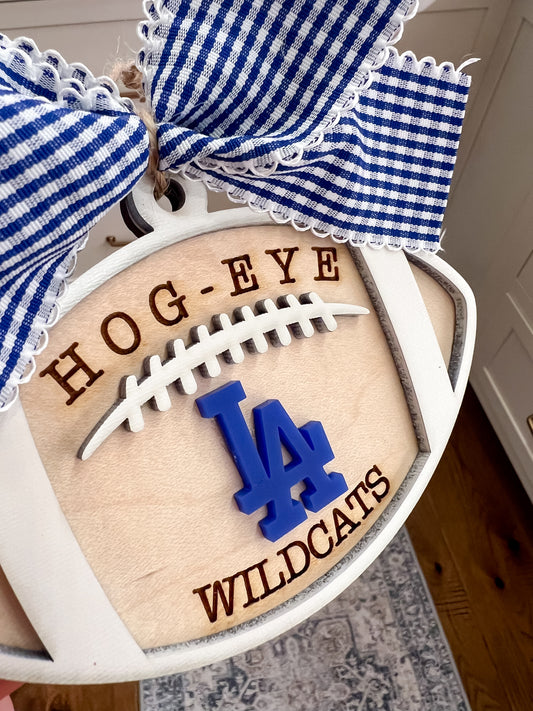 Livingston Academy Wildcats Ornament