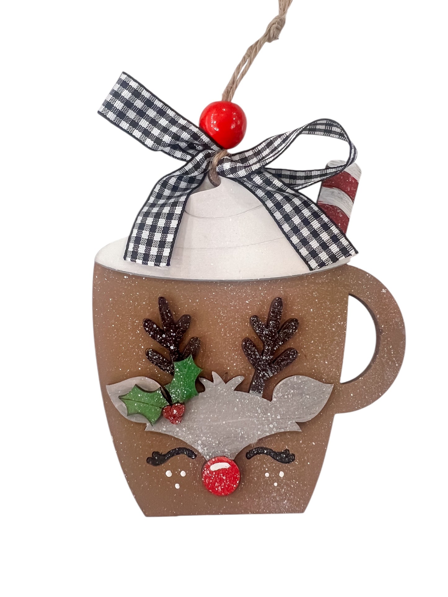 Reindeer Mug DIY Ornament Kit