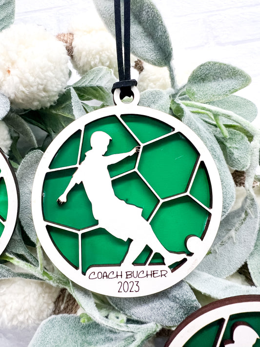 Soccer Ornament