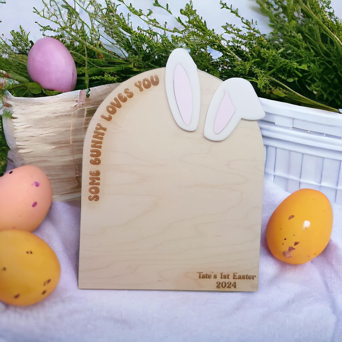 Easter Handprint Board