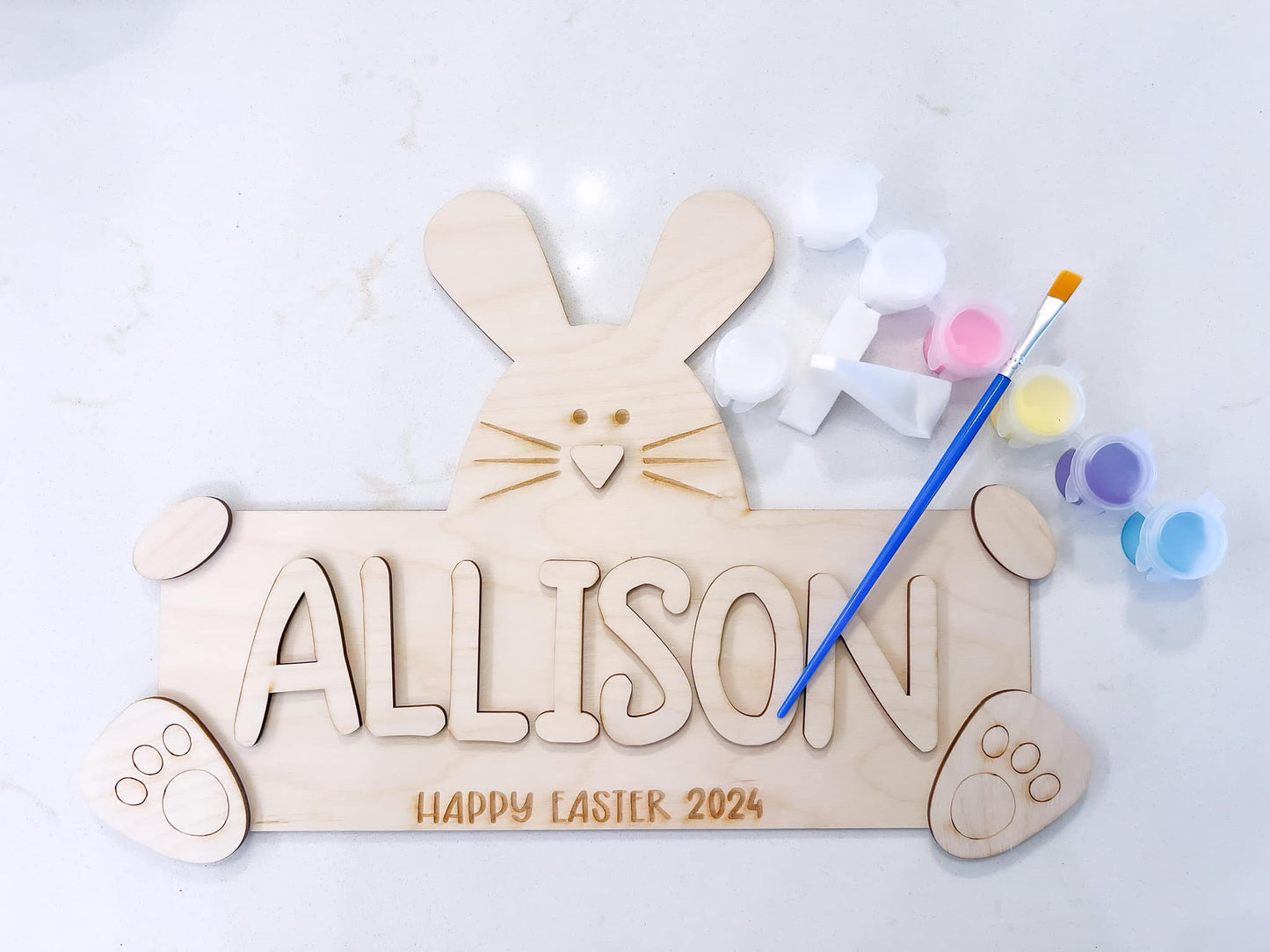 Bunny Name Paint Kit