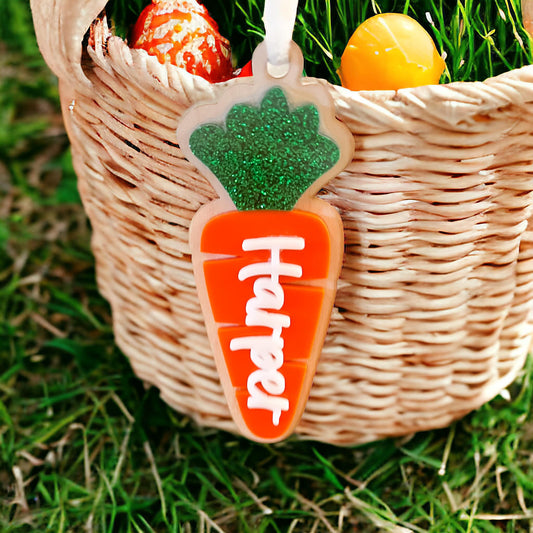 Easter Carrot Tags