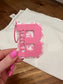 Pink Bows Backpack Tag