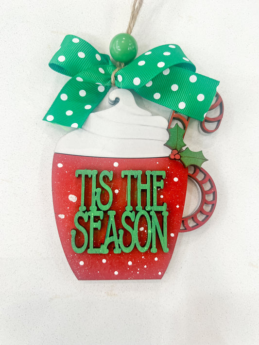 TIS THE SEASON Mug DIY Ornament Kit