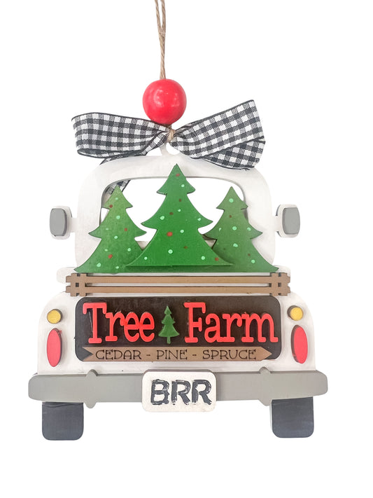 Tree Farm Truck DIY Ornament Kit