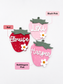 Berry Cute Bag Tag