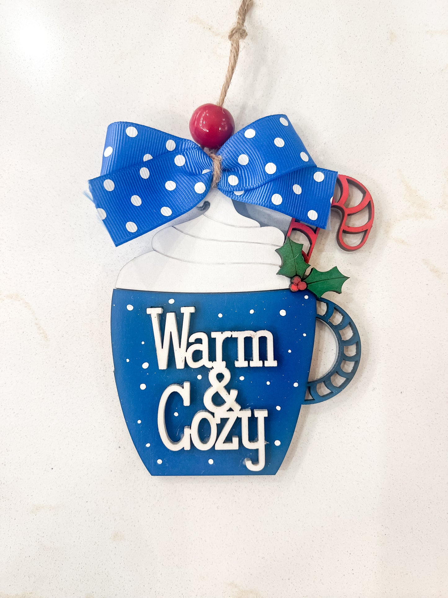 Warm and Cozy Mug DIY Ornament Kit