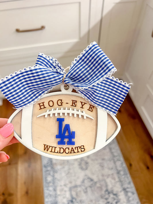Livingston Academy Wildcats Ornament