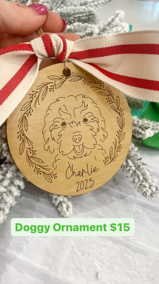 Dog Breed Personalized Ornament