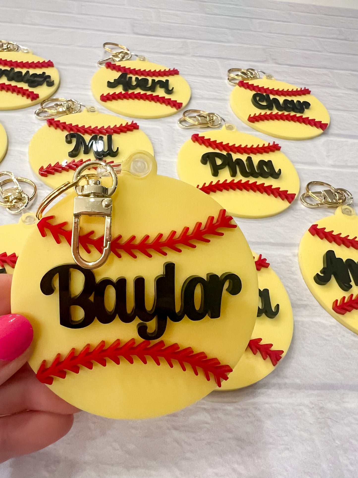 Softball Bag Tag