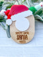 Santa Countdown Dry Erase Magnet