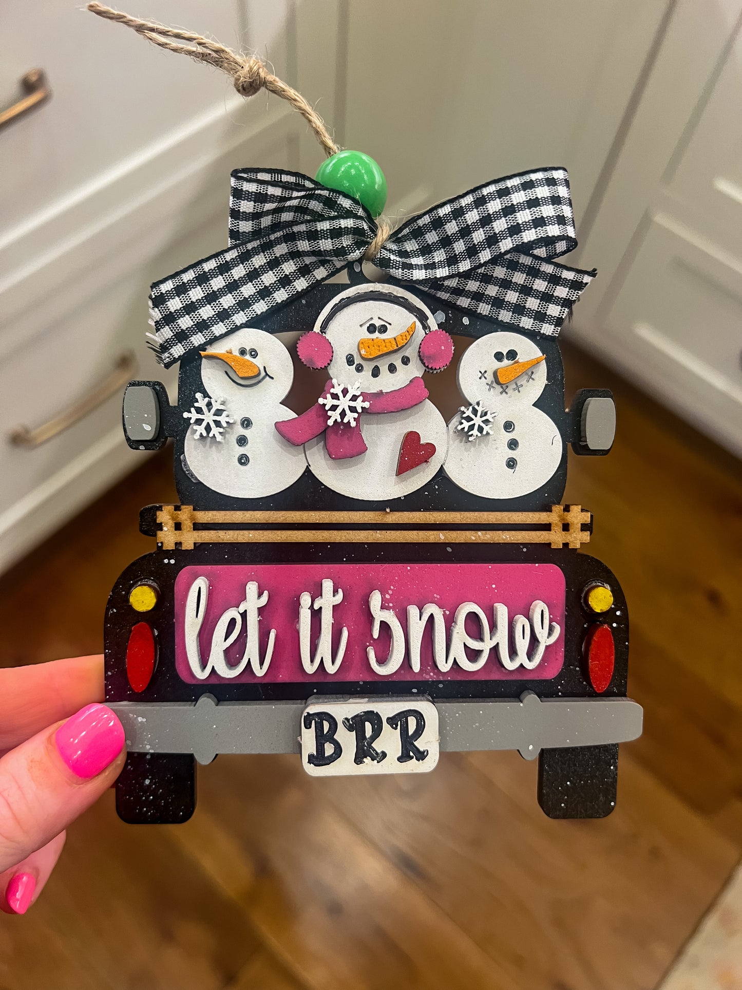 Let it Snow DIY Ornament Kit