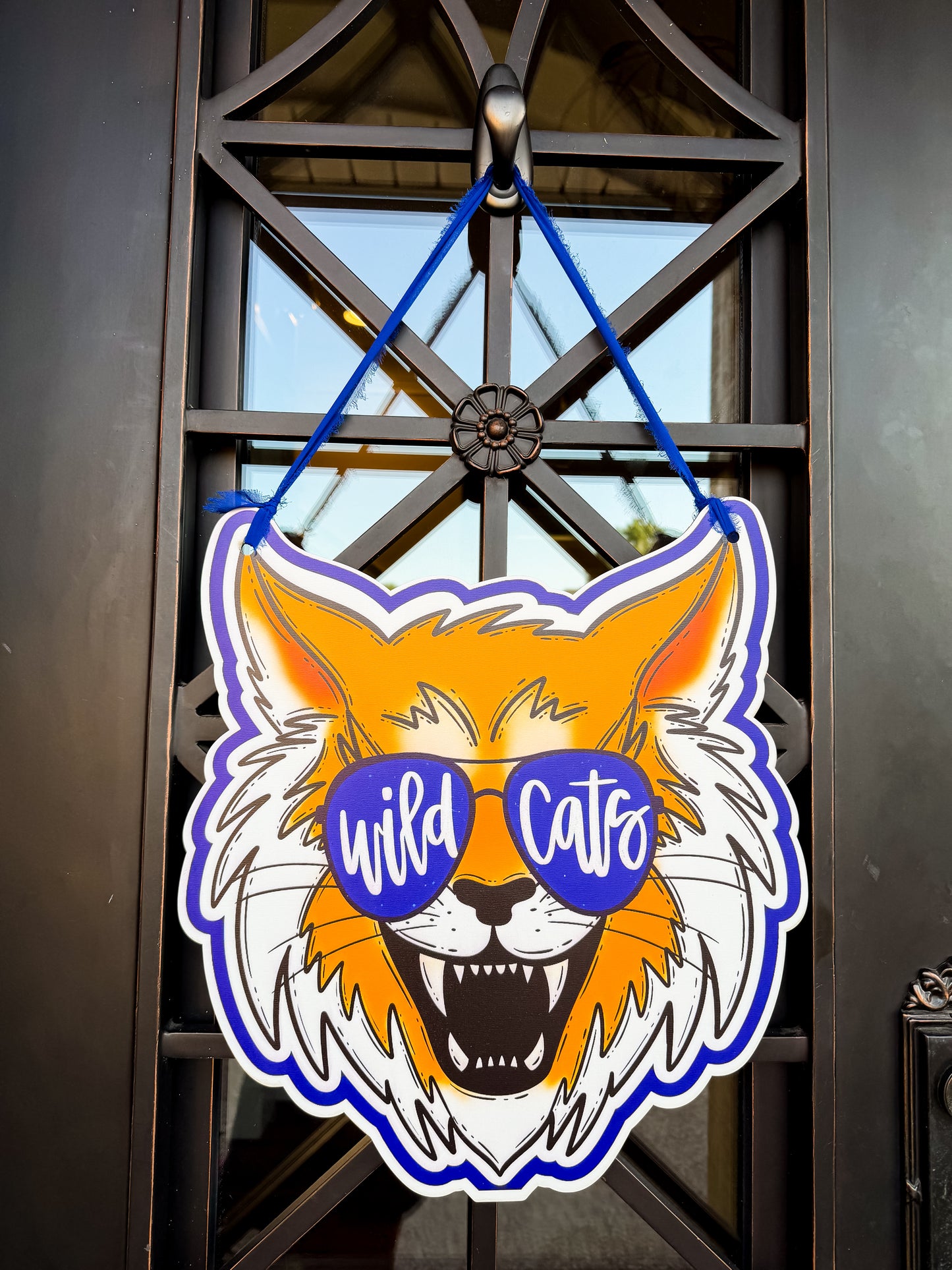 Wildcats Door Hanger