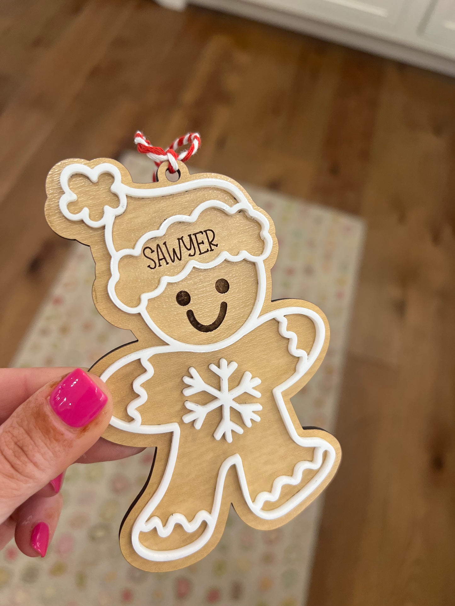 Gingerbread Boy/Girl Ornament