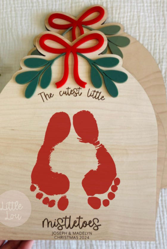 Mistletoes Footprint Board