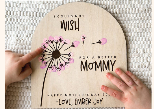 Mother’s Day Fingerprint Board