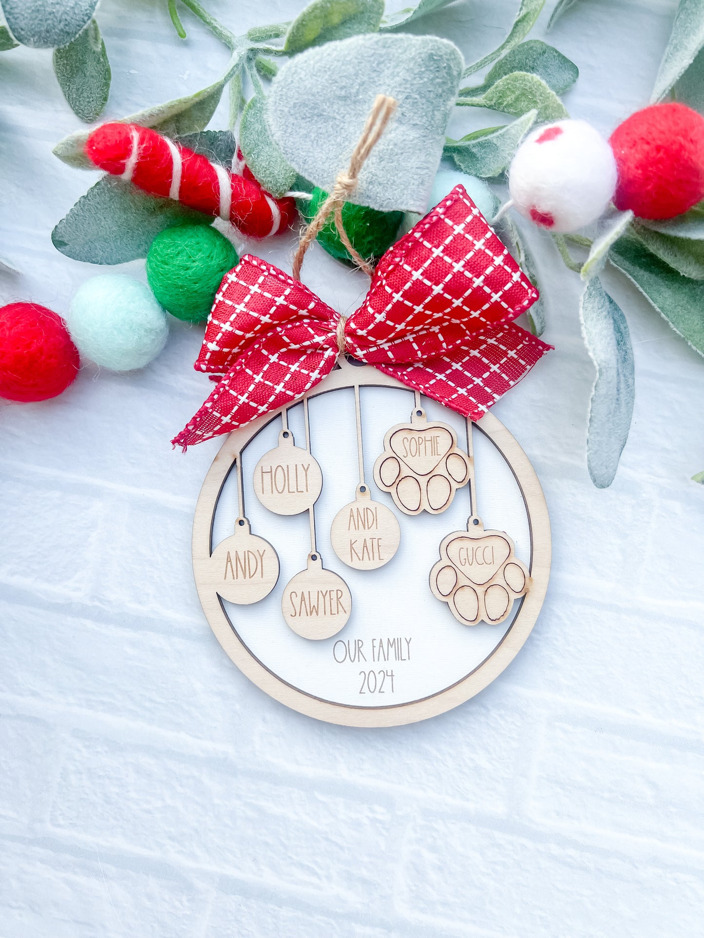 Family & Pet Ornament