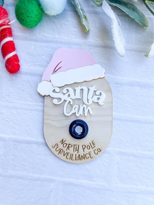 Santa Cam | Magnet or Ornament