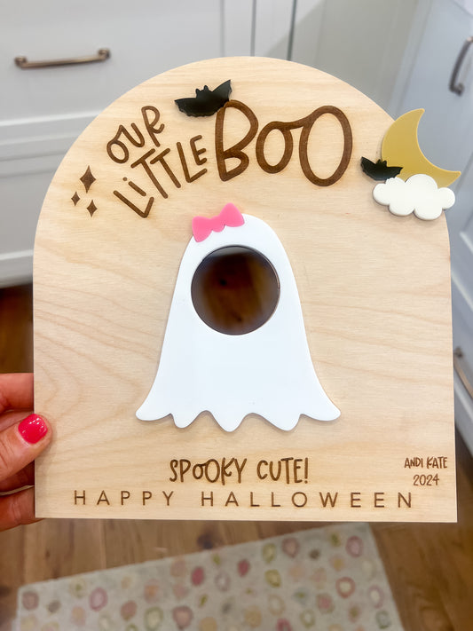 BOO Photo Frame Board