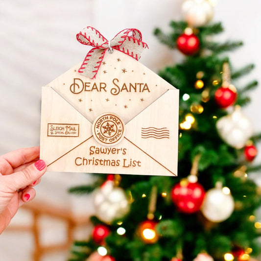 Dear Santa Letter Ornament