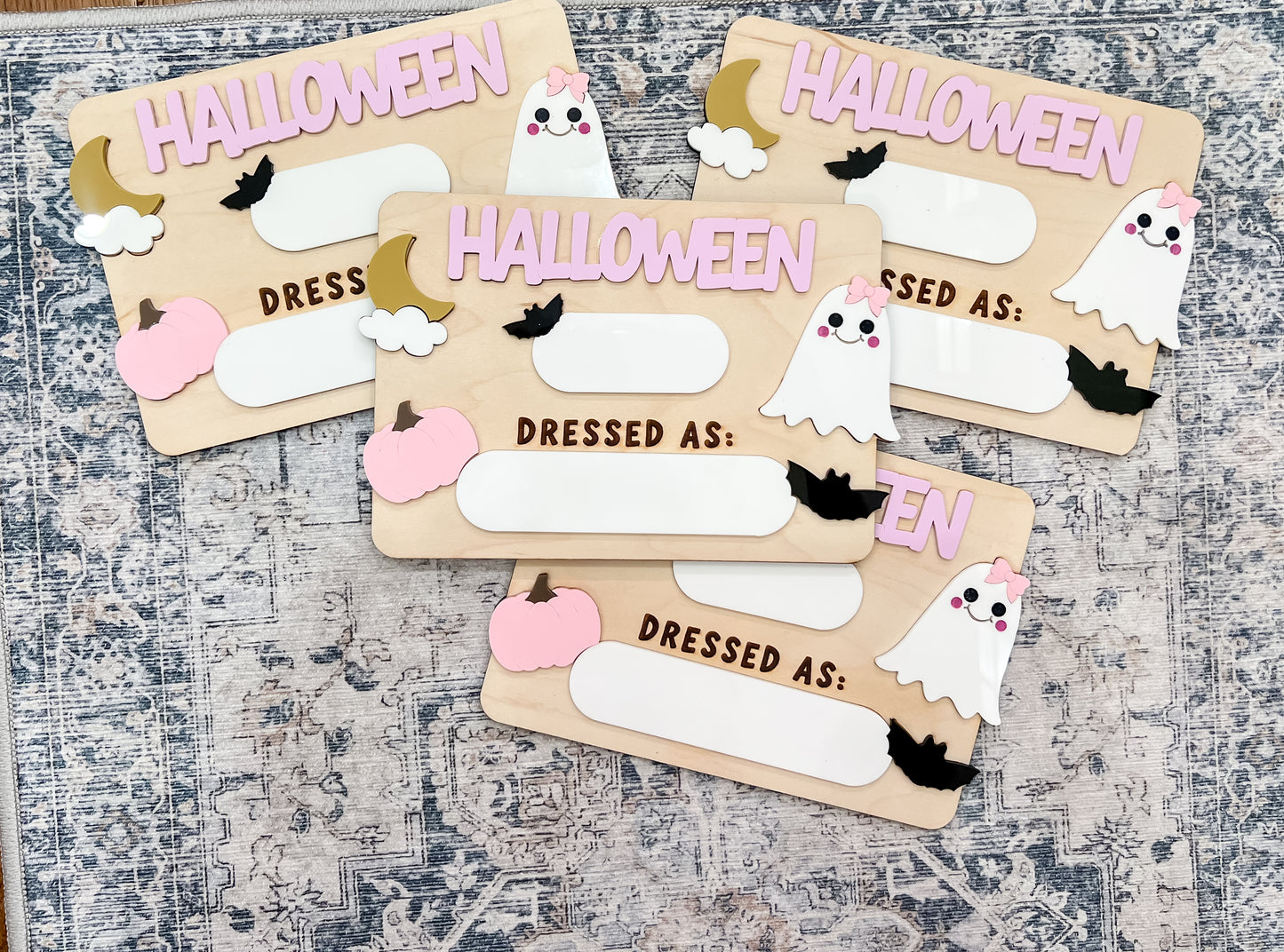 Halloween Costume Photo Prop Sign