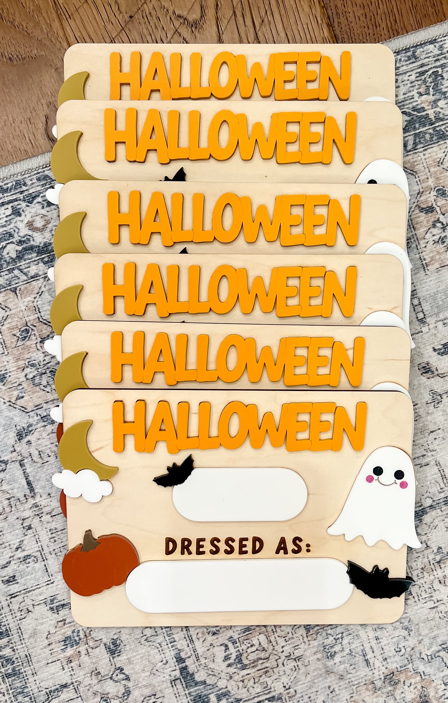 Halloween Costume Photo Prop Sign