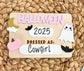 Halloween Costume Photo Prop Sign