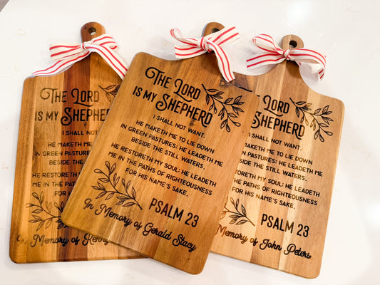 Memorial Cutting Board