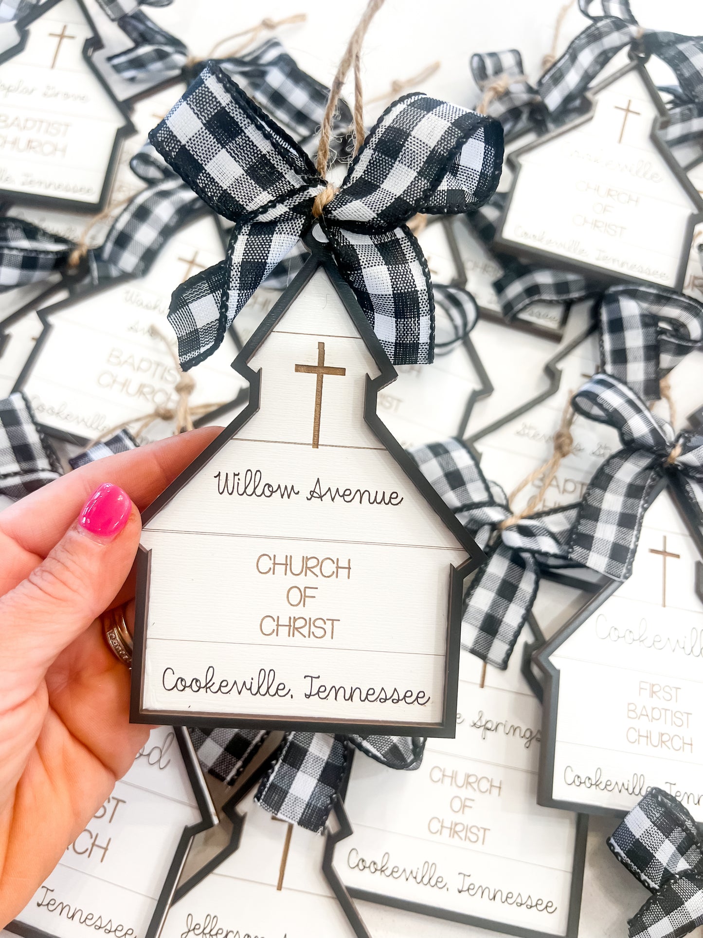 Personalized Church Ornament