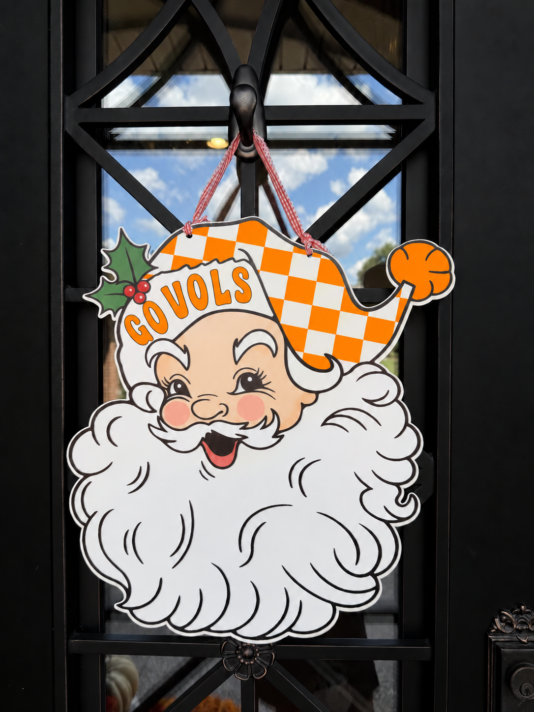 Tennessee Santa Door Hanger