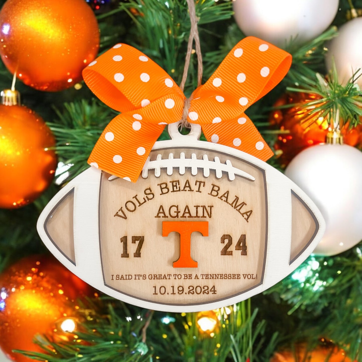 Vols Beat Bama AGAIN Ornament