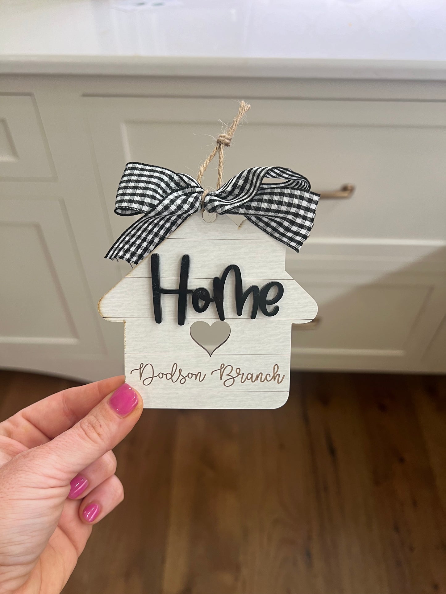 HOME Ornament - Black