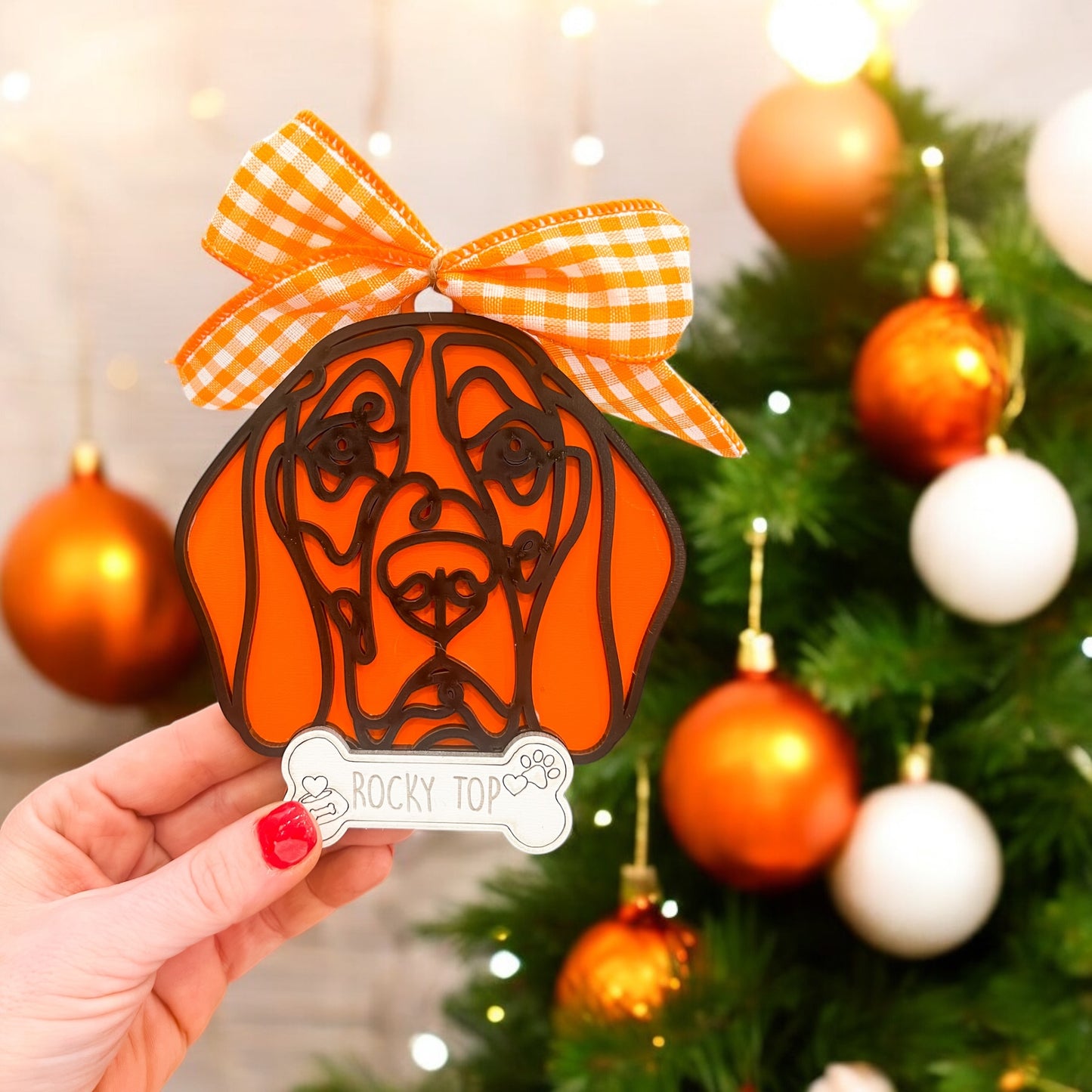 Smokey UT Ornament