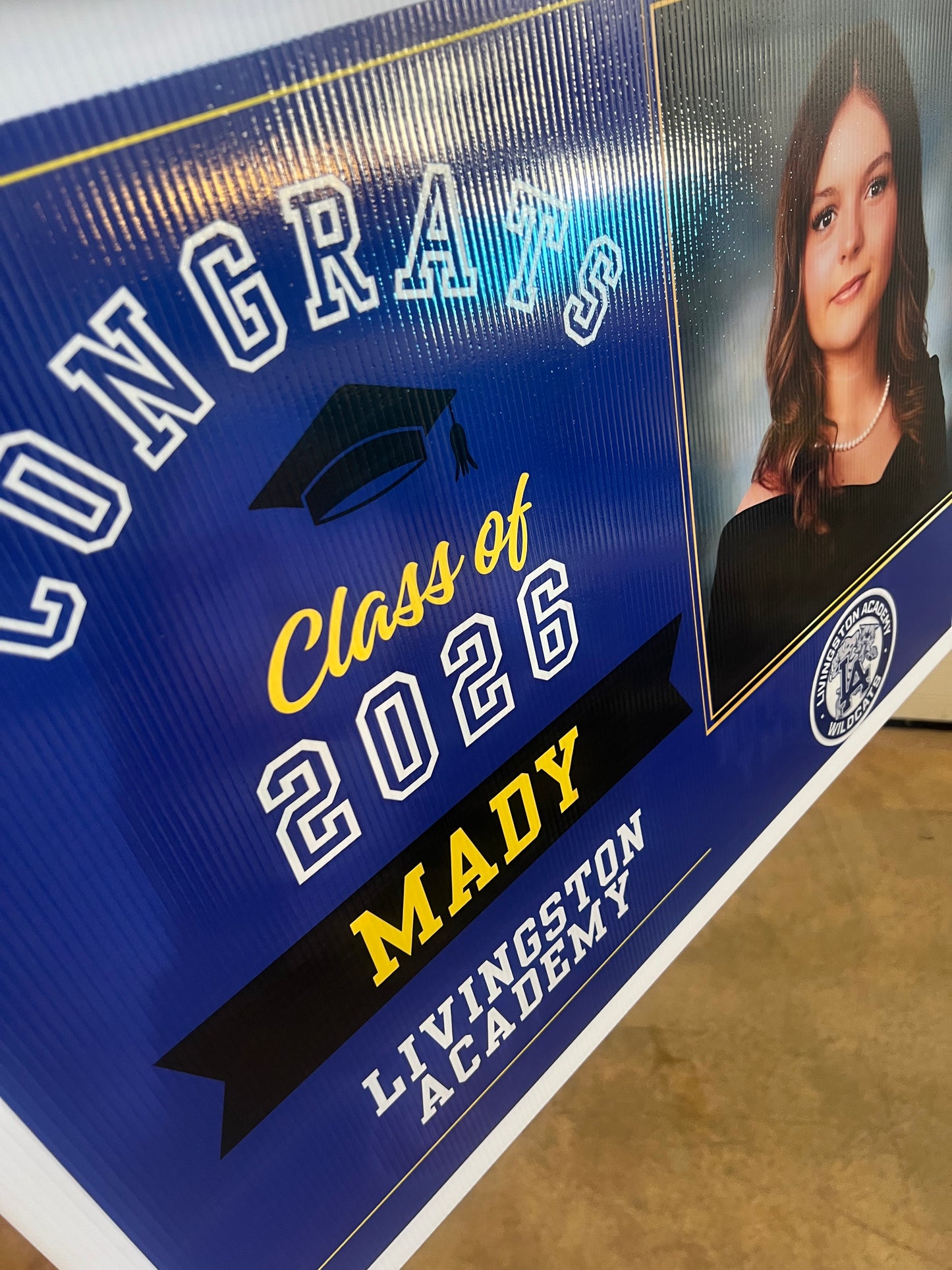 Graduation Yard Sign 18”x24”