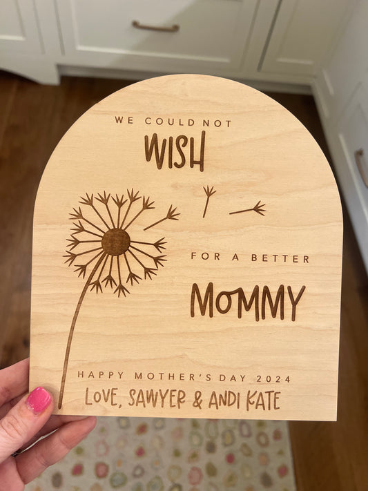 Mother’s Day Fingerprint Board