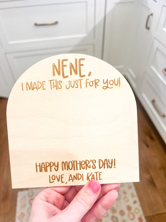 Personalized Mother’s Day Drawing Board