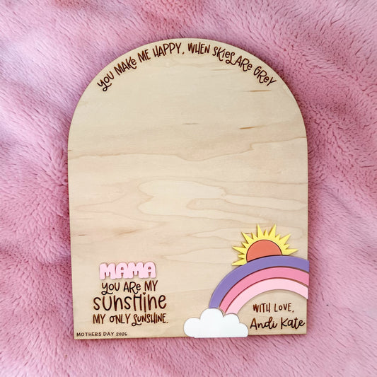 Mother’s Day Handprint Sign