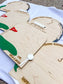 Golf Father’s Day Handprint Keepsake Board