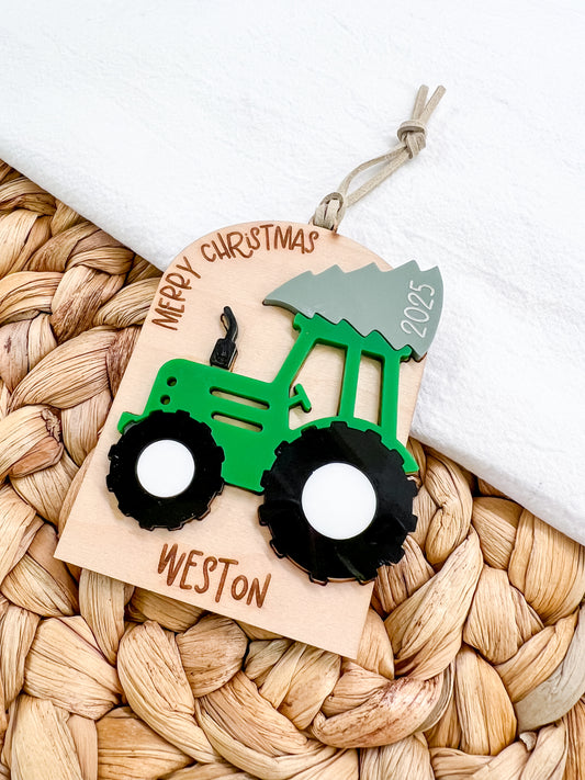 Little Tractor Ornament