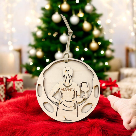 Pickleball Ornament