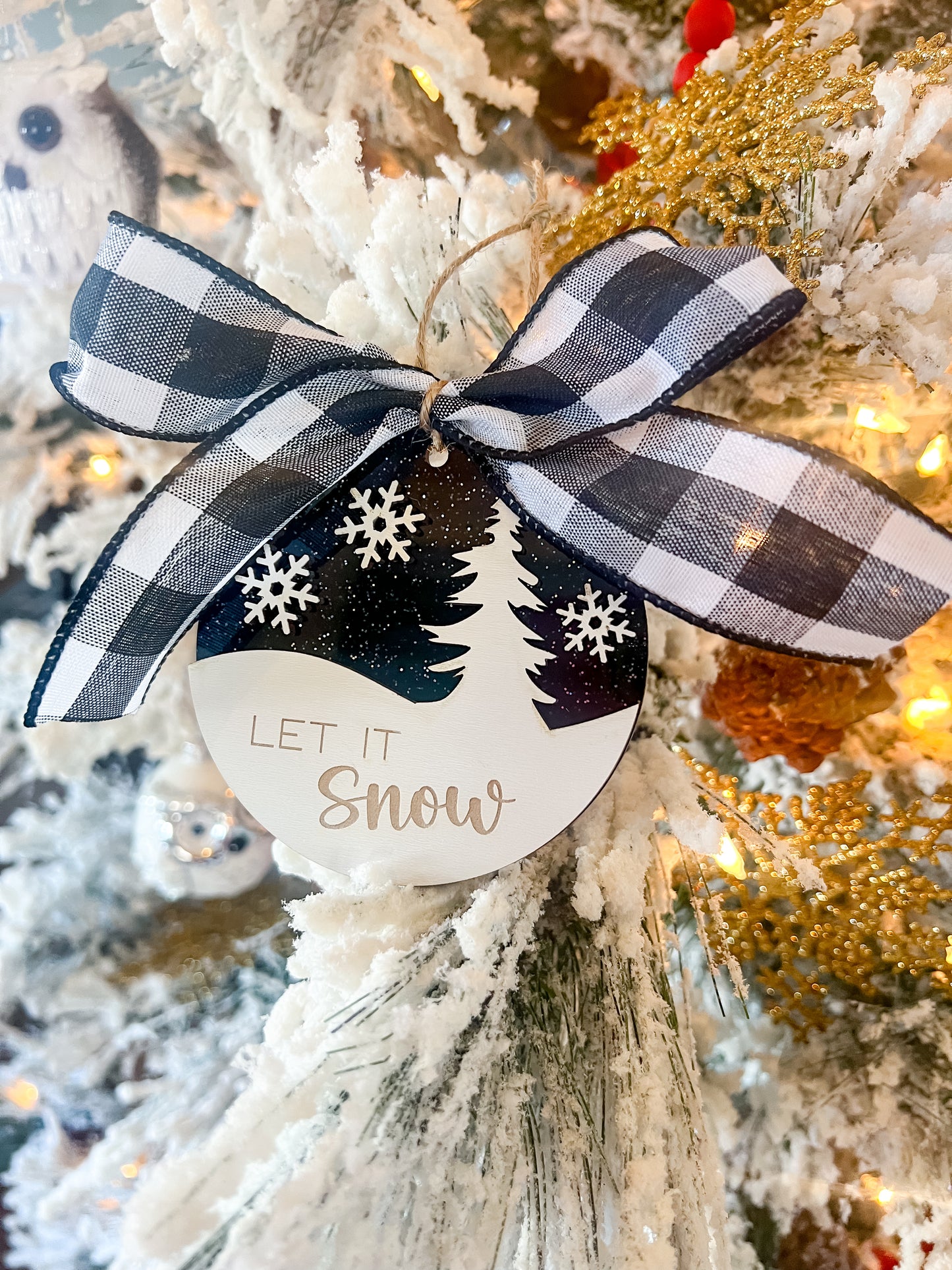 Let It Snow Ornament